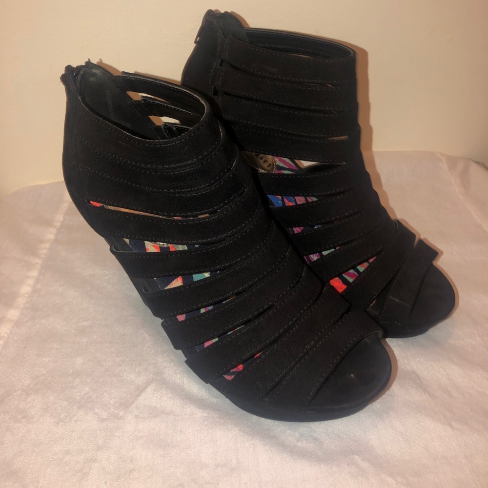 Madden Girl Strap Wedges